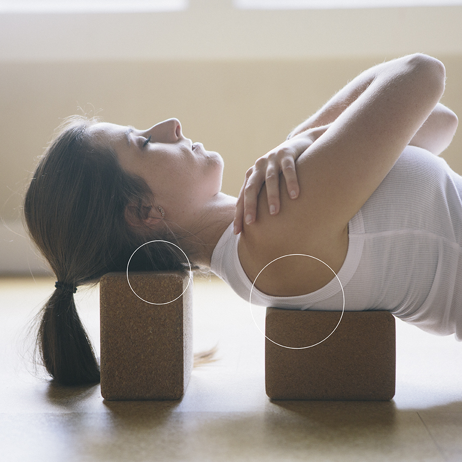 Ease your headache tension with 2 simple poses